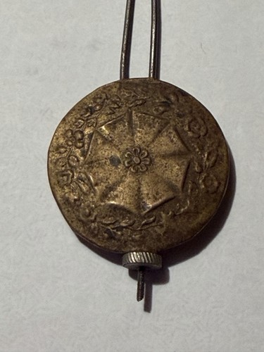 Antique brass clock - , pendulum