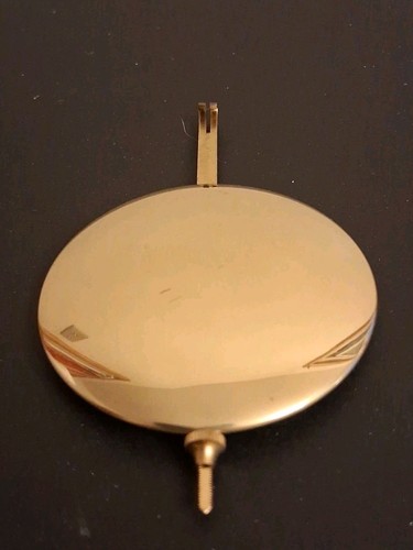 Vintage brass mantle clock - vintage,